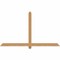 Ekena Millwork Eugene Smooth Timber Gable Bracket, Western Red Cedar, 72"W x 42"H x 1 1/2"D x 3 1/2"F, 14/12 Pitch GBW072X42X0204EUG00SWR - alternate 1